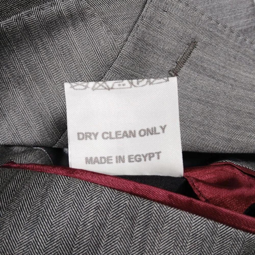 Alexandre London Men's‎ Gray Herringbone Blazer Sport Coat